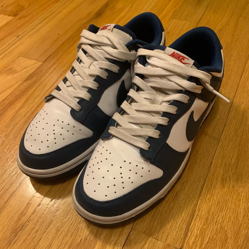 Nike dunk low retro size 8.5 color blue